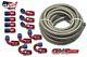 An12 12 Fittings Swivel Stainless Steel Braided Fuel Line Hose 30ft Kit