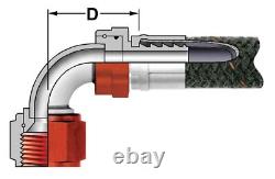 Aeroquip FCA1215 12AN Braided Stainless Steel Racing Hose 15 Ft Fuel Line