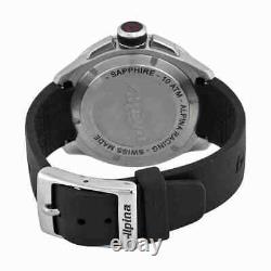 Alpina Racing Chronograph Black Dial Stainless Steel Men's Watch AL353B5AR36