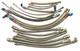 An Fittings Stainless Steel Ss Braided Fuel Lines Lot Used Vintage Racing
