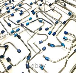An Fittings Stainless Steel Ss Fuel Lines Lot Used Vintage Racing