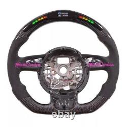 Audi Carbon Fiber LED Racing Steering Wheel A7 S7