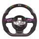 Audi Carbon Fiber Led Racing Steering Wheel Rs3 Rs4 Rs5 Rs6 Rs7 Sq5
