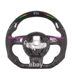 Audi Carbon Fiber LED Racing Steering Wheel S7 RS7