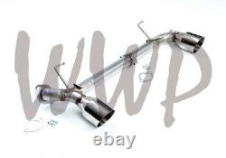 Axle Back Exhaust Muffler Delete For 12-20 Subaru/Scion/Toyota BRZ FR-S FRS 86