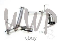 Axle Back Exhaust Muffler Delete For 12-20 Subaru/Scion/Toyota BRZ FR-S FRS 86