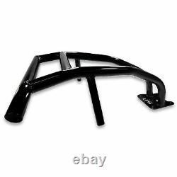 BLACK Pro Race Steel Tube Rear Bumper Polaris RZR Turbo S 72 S4 2018 2019 2020