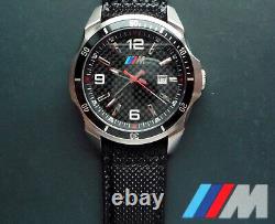 BMW M Power Motorsport Carbon Dial Racing Competition Car Accessory Swiss Watch