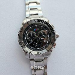 BMW M Power Motorsport Racing Style GTR GTS DTM Sport Design Chronograph Watch