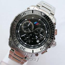 BMW M Power Motorsport Racing Style GTR GTS DTM Sport Design Chronograph Watch