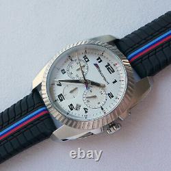 BMW M Power Motorsport Racing Style Sport Car Accessory Chronograph Watch