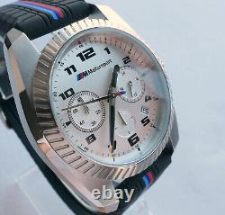 BMW M Power Motorsport Racing Style Sport Car Accessory Chronograph Watch