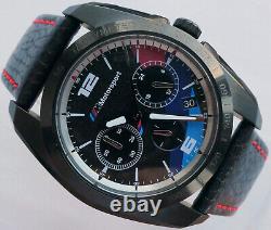 BMW Motorsport M Style Power Racing Performance Car Accessory Watch Chronograph