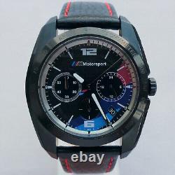 BMW Motorsport M Style Power Racing Performance Car Accessory Watch Chronograph