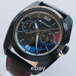 BMW Motorsport M Style Power Racing Performance Car Accessory Watch Chronograph