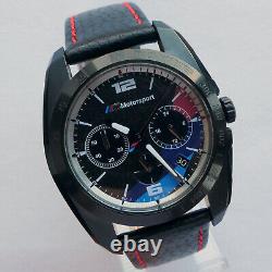 BMW Motorsport M Style Power Racing Performance Car Accessory Watch Chronograph