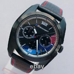 BMW Motorsport M Style Power Racing Performance Car Accessory Watch Chronograph