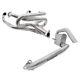 Bugpack Stainless Steel 1-3/4 Merged Racing Exhaust Header Withhide-out Muffler