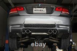 Beluga Racing 2008-2013 BMW M3 E90 E92 True Dual Performance Exhaust Bevel Tips