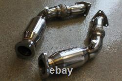 Beluga Racing Resonated Front Pipes Flex for Nissan 350Z Z33 G35 02-06 VQ35DE