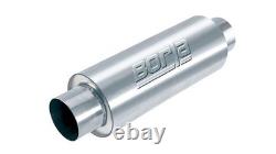 Borla 40085 XR-1 Raceline Muffler 3 In/Out Stainless Steel Racing Performance