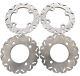 Brake Rotors Fit Polaris Rzr Xp Turbo 2017 2021 Front And Rear Discs Riptide