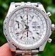 Breitling Bentley Gt Racing Silver Dial 45 Boxes Bracelet Stainless Steel A13363