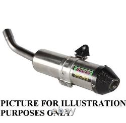 Bud Racing Stainless Steel Silencer Honda CR125 cr 125 FITS 1992 TO 1997