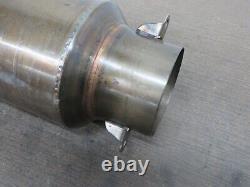 Burns racing stainless steel muffler