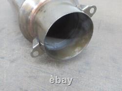 Burns racing stainless steel muffler