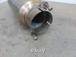 Burns racing stainless steel muffler