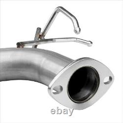 Burnt Tip Stainless Steel Racing Catback Exhaust System 90-93 Integra Da9 Db B18