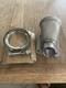 Cx Racing Cast Stainless Steel T4 To 3 Inch V Band Adapter With 44mm Wg Tube