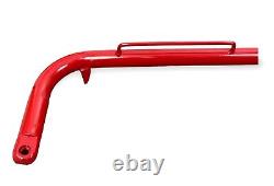 CZR RACING Harness Bar Stainless Steel 49 Inch Safety Seat Belt Red