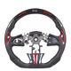 Carbon Fiber Led Racing Steering Wheel For Infiniti Q50