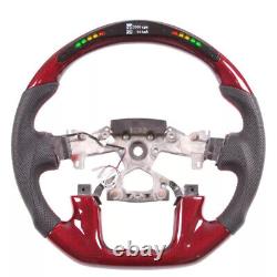 Carbon Fiber LED Racing Steering Wheel for Infiniti QX80