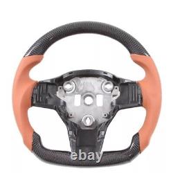 Carbon Fiber Racing Steering Wheel for Tesla Model Y