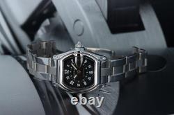 Cartier Roadster Large Automatic, Black Racing Dial Stainless Steel, W62004V3