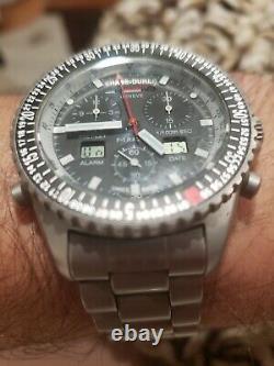 Chase-Durer Geneve, F1 Racing 100M Quartz Chronograph Date SS Mens Watch working