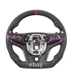 Chevrolet Malibu Carbon Fiber Steering Wheel Flat Bottom Racing style