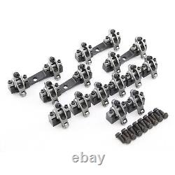 Chevy BBC 454 Shaft Mount 1.7 Ratio Stainless Steel Heavy Duty Race Rocker Arms