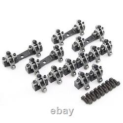 Chevy BBC 454 Shaft Mount 1.7 Ratio Stainless Steel Heavy Duty Race Rocker Arms