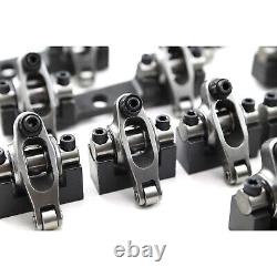 Chevy BBC 454 Shaft Mount 1.7 Ratio Stainless Steel Heavy Duty Race Rocker Arms