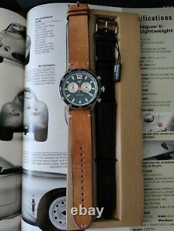 Christopher Ward c7 Rapide Chronograph-2 Straps-British Racing Green-Sold Out
