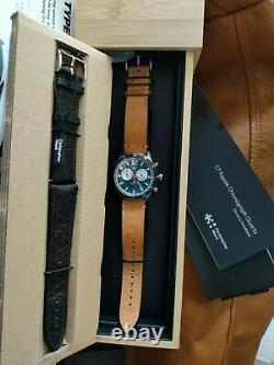 Christopher Ward c7 Rapide Chronograph-2 Straps-British Racing Green-Sold Out