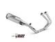 Complete Exhaust High Stainless Steel Racing Mivv Mk3 Kawasaki Z650 2017 2023