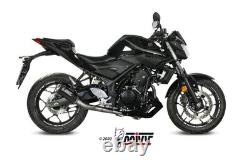Complete Exhaust Stainless Steel Racing MIVV Mk3 Yamaha Mt-03 2016 2024