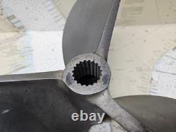 Custom 16 1/2 x 27P Stainless Steel Racing Propeller LH Rotation 19 Spline