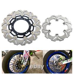 DRZ400SM Front Rear Brake Discs Rotors Suzuki DR-Z 400 SM SuperMotard 2005-2021