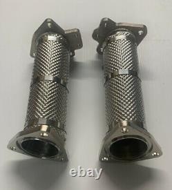 Depo Racing 2020+ Stainless Steel Exhaust Pipe set Corvette C8 Stingray